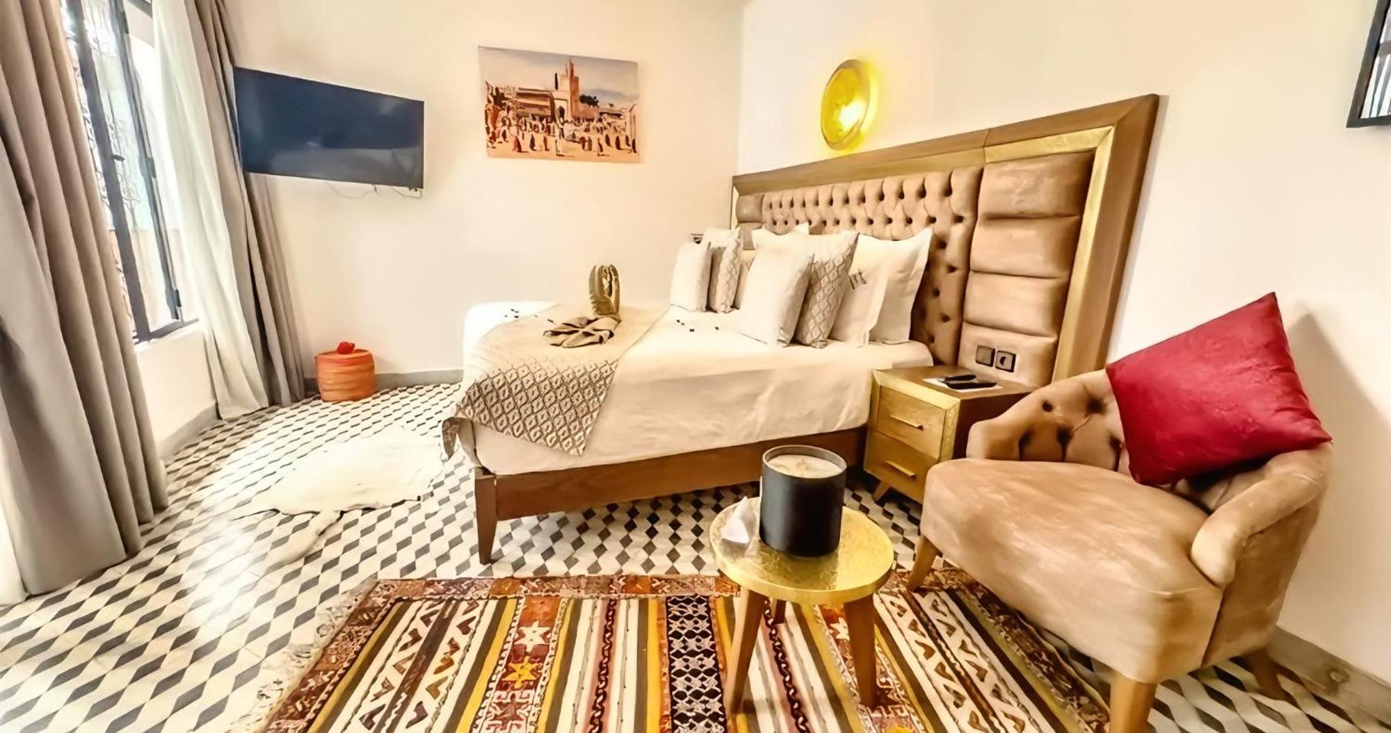 Riad Luxe Location Le Grizzly Marakeş Dış mekan fotoğraf